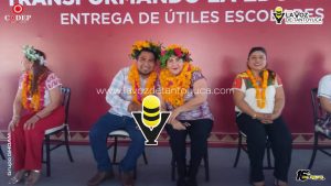 Entregan mochilas y útiles escolares en Benito Juárez para fortalecer la educación 