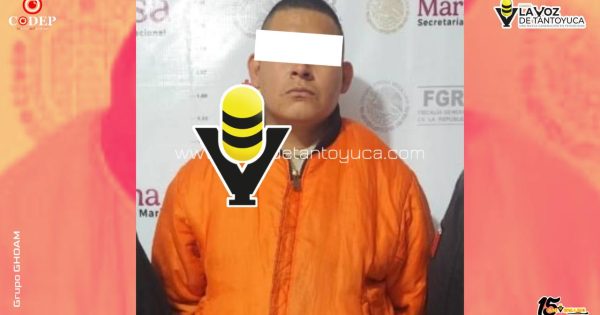 Cae presunto homicida en Huayacocotla