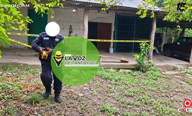 Localizan sin vida a un hombre en su domicilio en Tempoal
