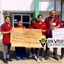 Paro laboral en el Hospital de Tlapacoyan por falta de pagos al área de limpieza