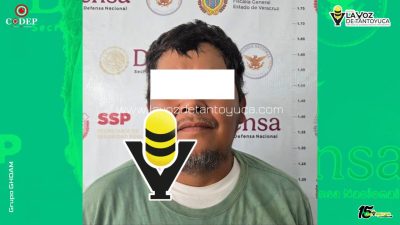 Detienen a sujeto por lesiones dolosas en Pánuco
