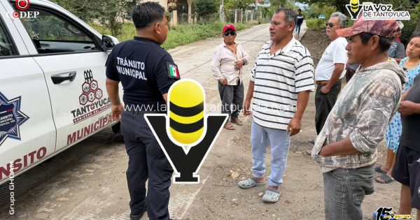 Motociclista resulta lesionado tras derrapar en la localidad de San José