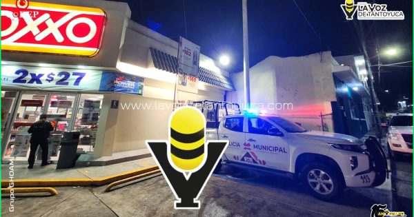 Asaltan tiende conveniencia en Papantla; delincuente logró huir