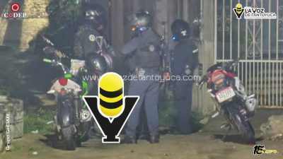 Asegura Policía Estatal dos motocicletas en Papantla presuntamente implicados en un asalto