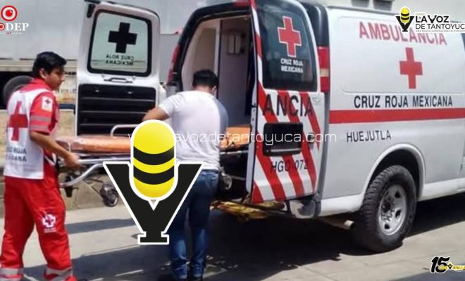 Pitbull agrede a vendedora en el centro de Huejutla