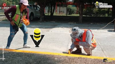 Mejoran imagen urbana en Avenida Juárez de Benito Juárez