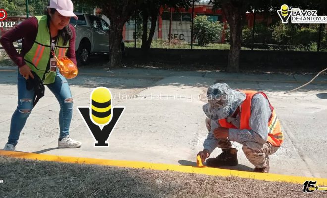 Mejoran imagen urbana en Avenida Juárez de Benito Juárez