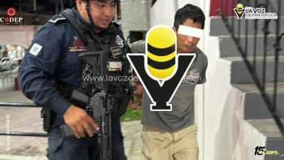 Detienen a vecino de Tecomate por agredir a sus vecinos