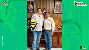 Alcalde de Tantoyuca recibe a dirigente estatal de Morena durante gira de trabajo por el norte de Veracruz