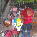 Pareja fue agredida por conductor de microbus