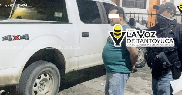 Cae cantinero en operativo de cateo en Tantoyuca