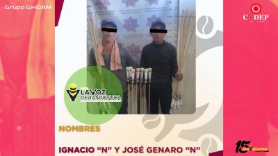 En Coatepec detienen a dos hombres por detonación de piroctenia sin autorización