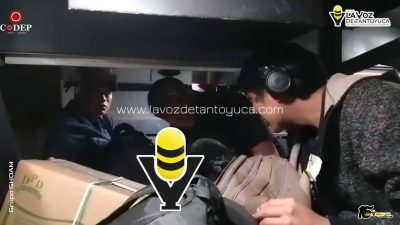 Investigan a autobús de la línea Frontera por trasladar pasajeros en la cajuela hacia Monterrey
