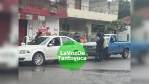 Conductor provoca choque por alcance sobre la Cuauhtémoc 