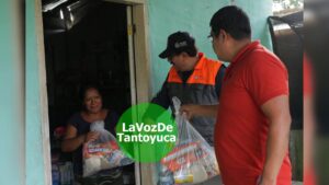 Gobierno de Chontla y Protección Civil unen esfuerzos para apoyar a familias afectadas por el Huracán Erik