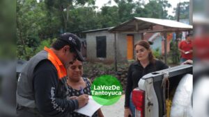 Gobierno de Chontla y Protección Civil unen esfuerzos para apoyar a familias afectadas por el Huracán Erik