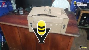 Recupera policía municipal caja robada tras rápida intervención, en Chicontepec