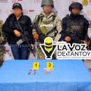 En Tempoal, en operativo de cateo, aseguran sustancias ilícitas