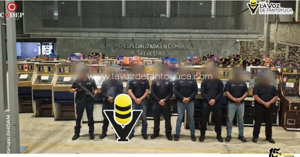 Fiscalía de Veracruz intensifica combate a la extorsión con aseguramiento de 127 máquinas tragamonedas durante 6 cateos Veracruz