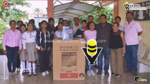 Entrega Gobierno Municipal equipo de cocina a secundaria técnica en Benito Juárez 