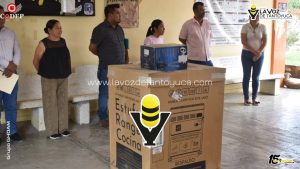 Entrega Gobierno Municipal equipo de cocina a secundaria técnica en Benito Juárez 