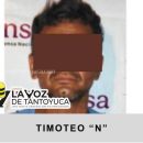 Detienen y vinculan a proceso a presunto secuestrador, en Pánuco