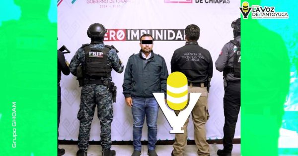 Detienen a alcalde de Cintalapa, Chiapas