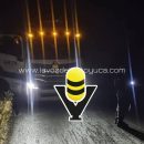 Abandonan tráiler con impactos de bala en la Alazán- Canoas, en Tempoal