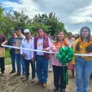 Alcaldesa Aristea Fernández entrega obra de rehabilitación carretera y rampas de concreto hidráulico en La Guada