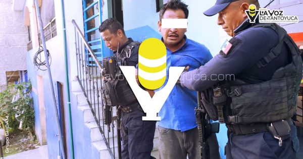 Hombre alcoholizado es detenido por alterar el orden