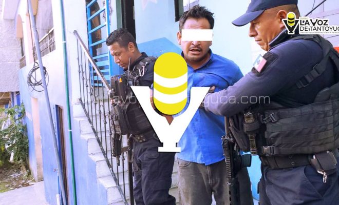 Hombre alcoholizado es detenido por alterar el orden