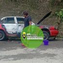 Presunto cortocircuito provoca incendio de un vehículo en Zontecomatlán