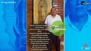 Todo un éxito la cirugía del párroco Antonio Godofredo Lerdo Ponce; se encuentra en recuperación 
