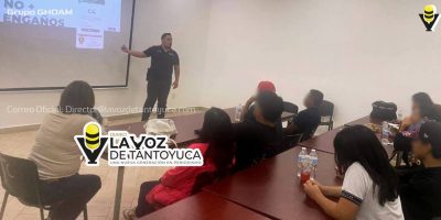 UECS imparte pláticas preventivas contra el secuestro y la extorsión