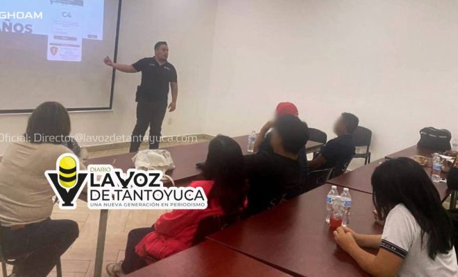 UECS imparte pláticas preventivas contra el secuestro y la extorsión