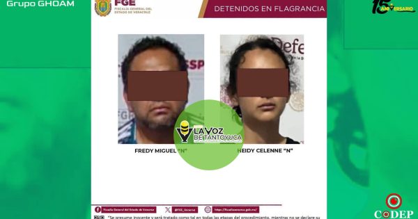 Operativo de cateo en Chicontepec deja dos detenidos y presuntas sustancias aseguradas