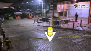 Sujetos armados realizan disparos en la Zona del Mercado en Tantoyuca