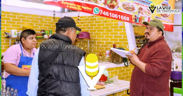 Autoridades realizan censo para impulsar el comercio local en Chicontepec