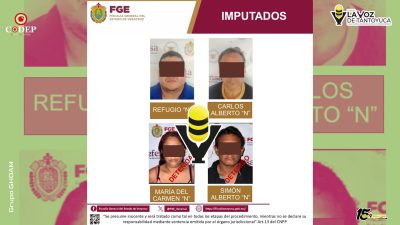 Avanza Veracruz en el combate a la extorsión y al secuestro; logra imputaciones en Poza Rica y Veracruz