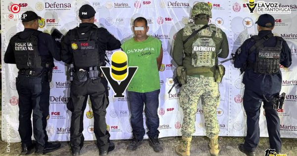Detienen a presunto homicida que permaneció prófugo por más de cinco años en Chiconquiaco