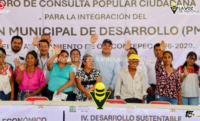 Alcaldesa Aristea Fernández promueve participación ciudadana en foro para el Plan Municipal de Desarrollo