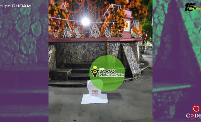 Inseguridad mantiene en alerta a Tempoal; abandonan hielera con mensaje en el centro
