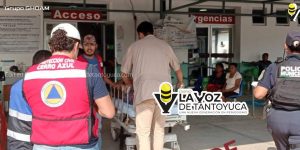 Vaquero resulta lesionado tras caer de segunda planta en rancho ganadero