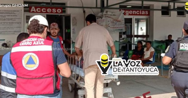 Vaquero resulta lesionado tras caer de segunda planta en rancho ganadero