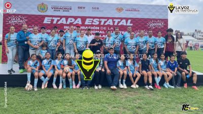 Tantoyuca celebra triunfo estatal de la Primaria Manuel C. Tello en el Mundialito Escolar 2026