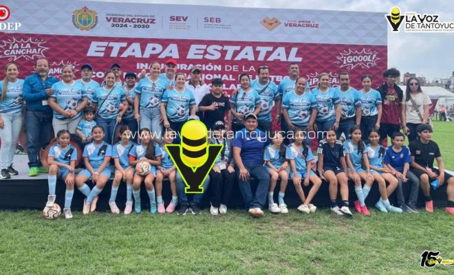Tantoyuca celebra triunfo estatal de la Primaria Manuel C. Tello en el Mundialito Escolar 2026