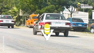 Automovilista provoca choque y huye en la San Sebastián - Chicontepec 