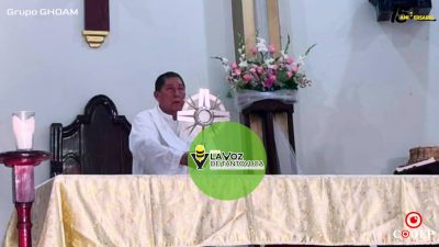 Párroco Antonio Godofredo Lerdo Ponce agradece las oraciones tras permanecer hospitalizado
