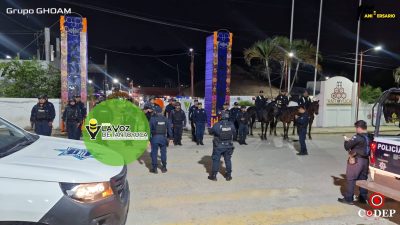 Intensifica Policía Municipal operativos preventivos durante las fiestas de Xantolo en Tantoyuca