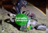 Localizan motocicleta baleada y abandonada